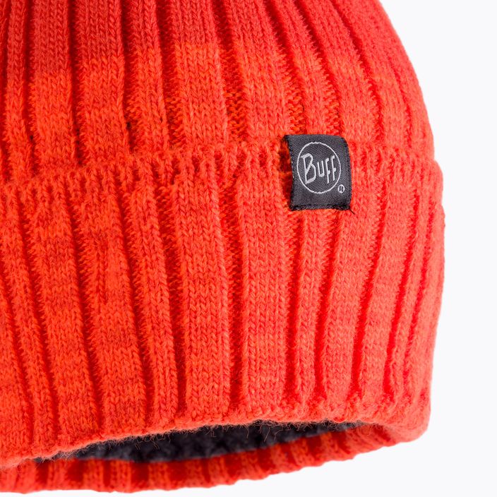 Шапка BUFF Knitted & Fleece Band Hat червона 120850.220.10.00 3