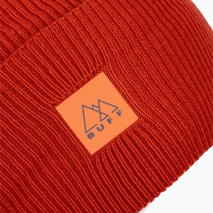 Шапка BUFF Crossknit Hat Sold червона 126483 3