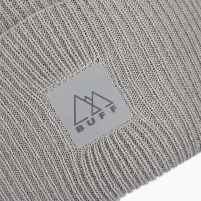 Шапка BUFF Crossknit Hat Sold Light Grey сіра 126483 3