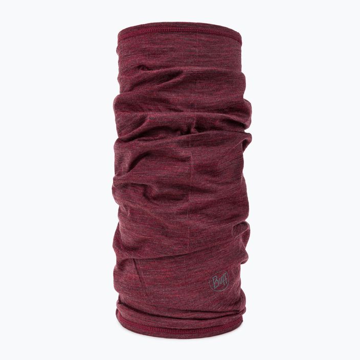 Багатофункціональний шарф BUFF Lightweight Merino Wool mars red multistripes