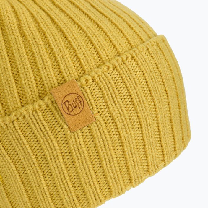 Шапка зимова BUFF Knitted Norval honey 3
