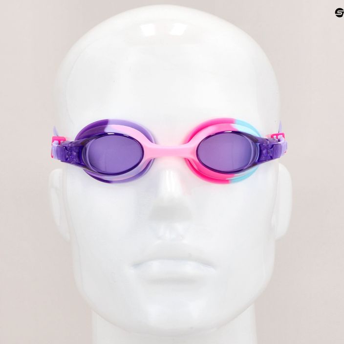 Окуляри для плавання дитячі AQUA-SPEED Amari фіолетові/світло-фіолетові/рожеві/світло-рожеві 7