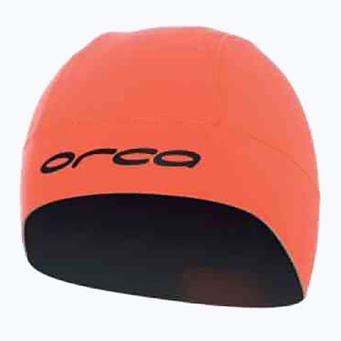 Шапочка для плавання неопренова Orca Swim Hat помаранчева GVBA48 5