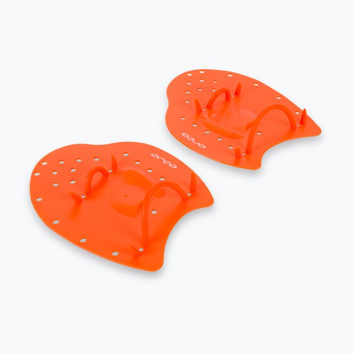 Лопатки для плавання Orca помаранчеві HVBP54