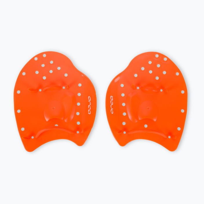 Лопатки для плавання Orca помаранчеві HVBP54 2