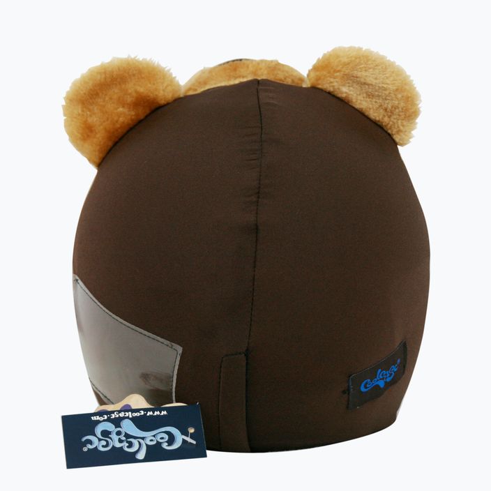 Накладка на шолом  COOLCASC Teddy Bear коричнева 6 4