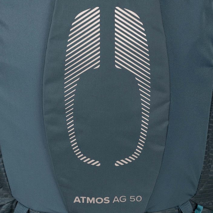 Рюкзак трекінговий чоловічий Osprey Atmos AG 50 l блакитний 10004006 4