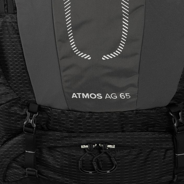 Рюкзак трекінговий чоловічий Osprey Atmos AG 65 l чорний 10003999 4