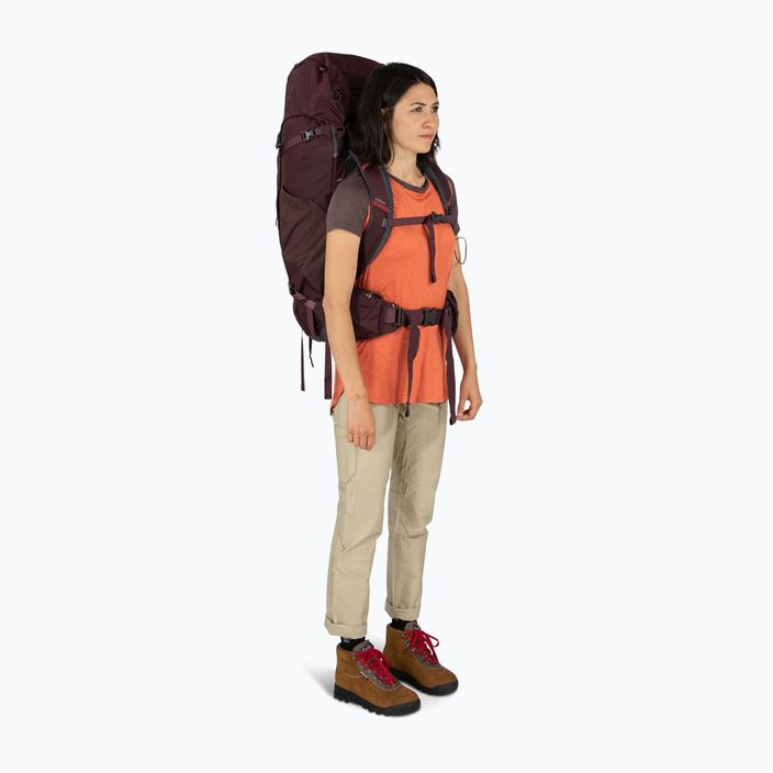 Жіночий трекінговий рюкзак Osprey Kyte 58 л бузина фіолетовий 9