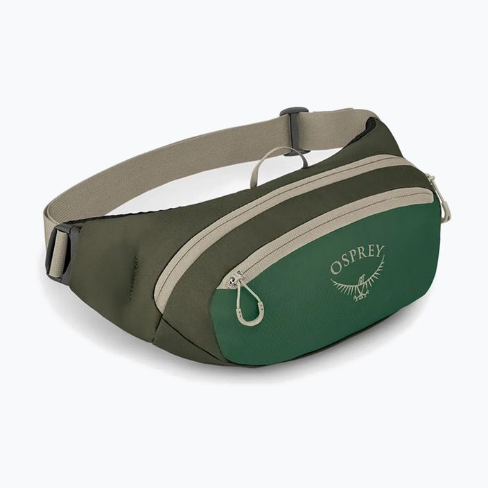 Osprey Daylite Waist green canopy / сумка для нирок зеленого кольору з зеленим струмком 2