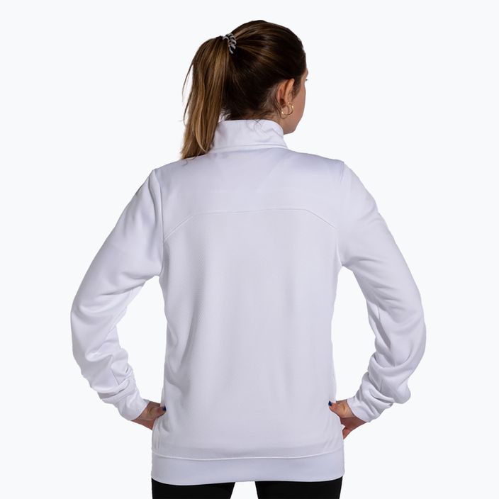 Кофта для бігу жіноча Joma Winner II Full Zip white 3