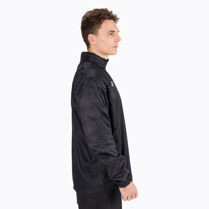 Куртка тенісна Joma Montreal Raincoat чорна 102848.100 4