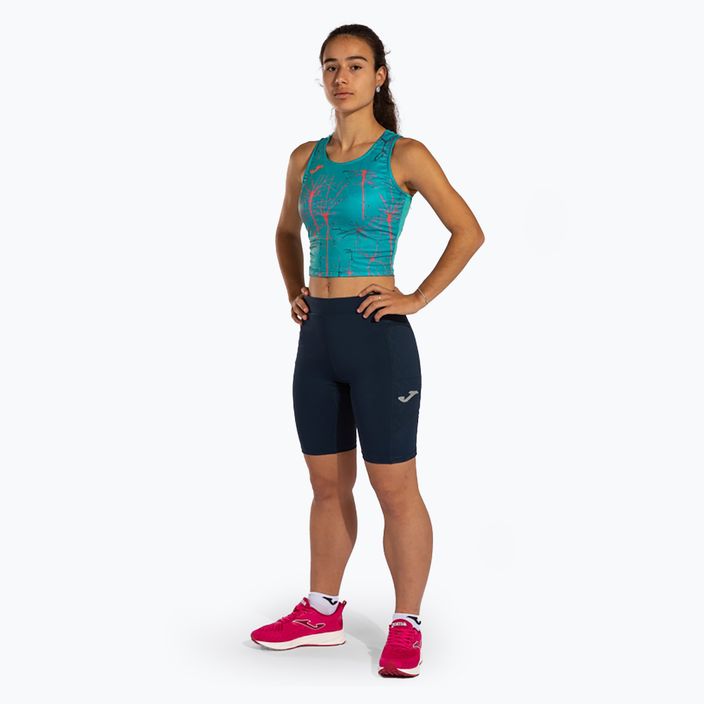 Майка для бігу жіноча Joma Elite IX turquoise 2
