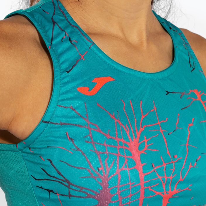 Майка для бігу жіноча Joma Elite IX turquoise 4