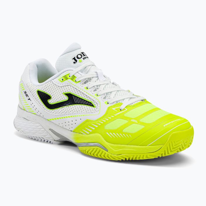 Кросівки для тенісу чоловічі Joma T.Set Clay біло-жовті TSETW2209P
