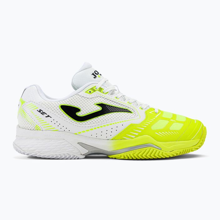 Кросівки для тенісу чоловічі Joma T.Set Clay біло-жовті TSETW2209P 2