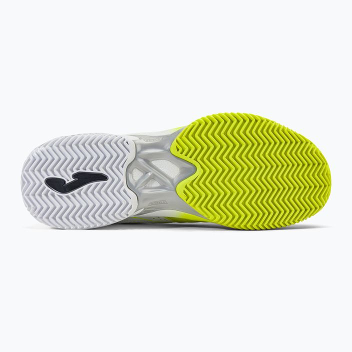 Кросівки для тенісу чоловічі Joma T.Set Clay біло-жовті TSETW2209P 5