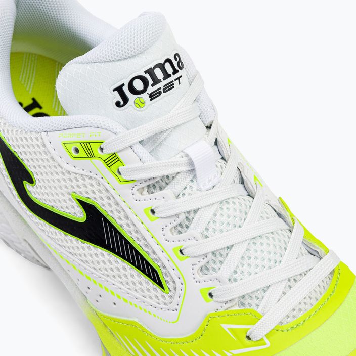 Кросівки для тенісу чоловічі Joma T.Set Clay біло-жовті TSETW2209P 8