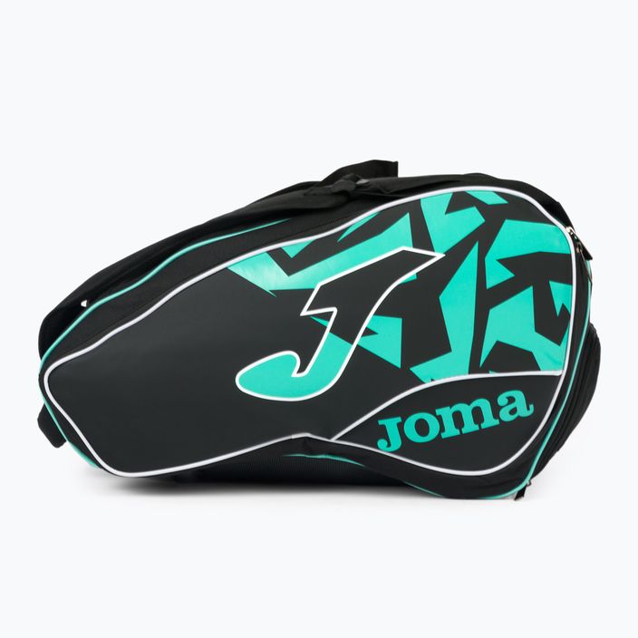 Сумка для падл-тенісу Joma Master Paddle чорно-зелена 400924.116