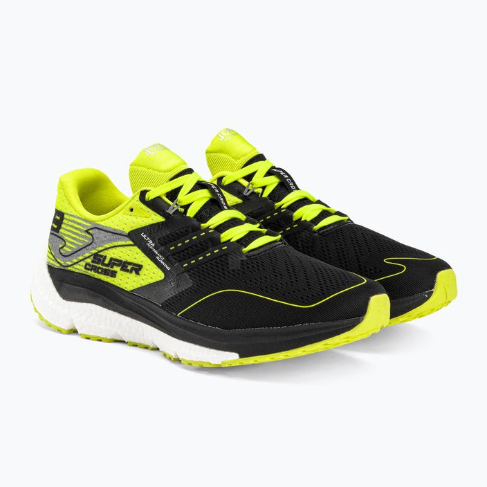 Кросівки для бігу чоловічі Joma R.Super Cross black/lemon 4