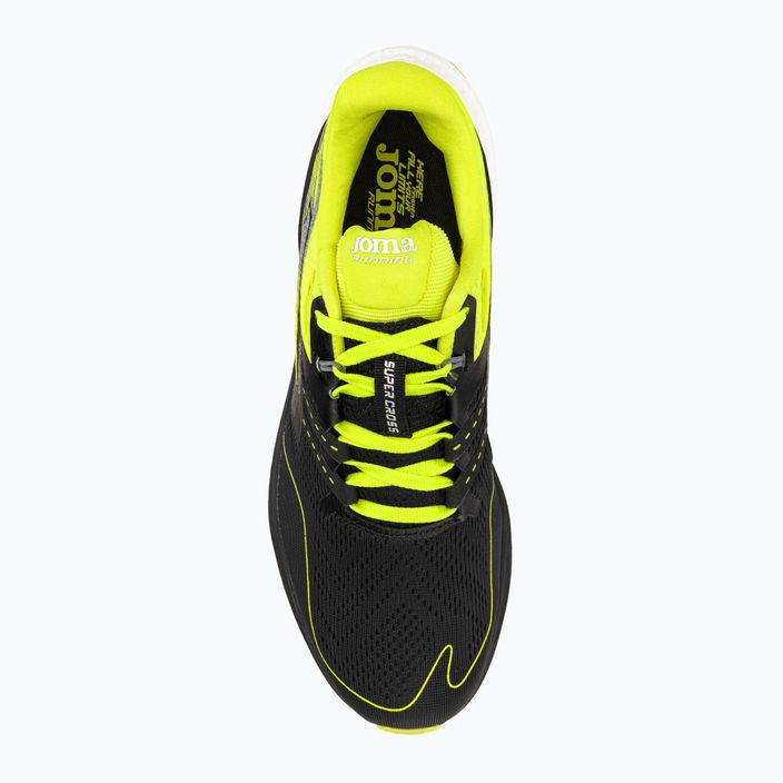 Кросівки для бігу чоловічі Joma R.Super Cross black/lemon 6