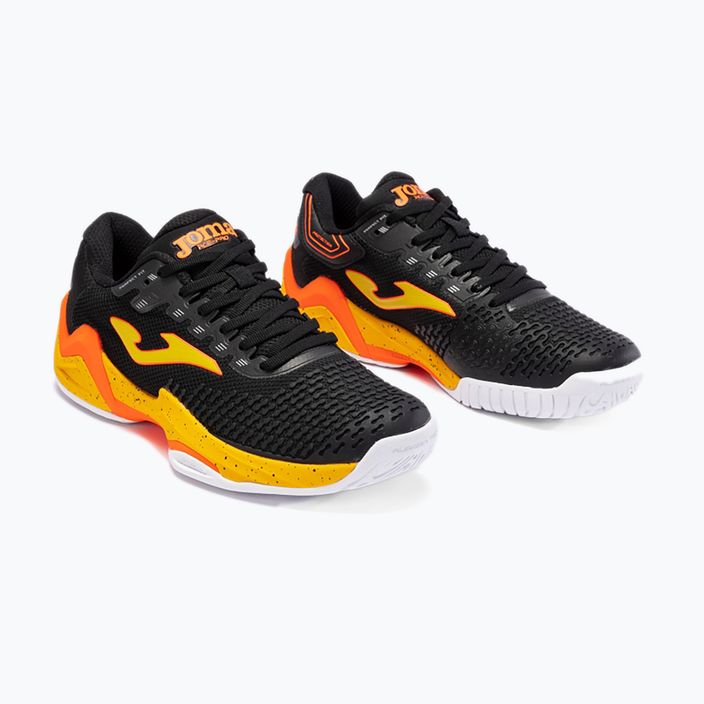 Кросівки для тенісу чоловічі Joma T.Ace 2301 чорно-помаранчеві TACES2301T 11