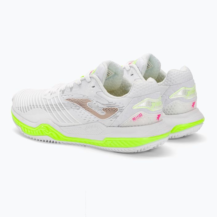 Кросівки для тенісу жіночі Joma T.Point біло-зелені TPOILS2302T 3