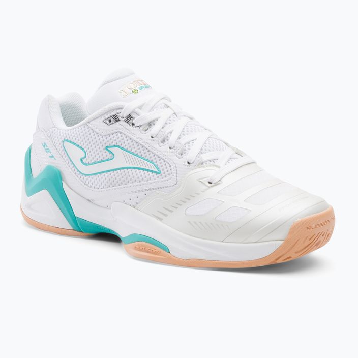 Кросівки для тенісу жіночі Joma T.Set біло-блакитні TSELS2302T