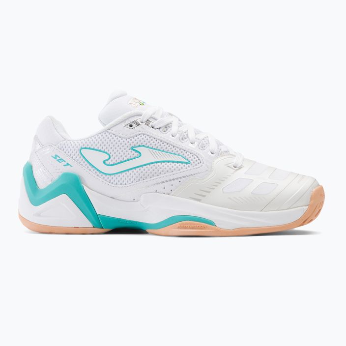 Кросівки для тенісу жіночі Joma T.Set біло-блакитні TSELS2302T 2