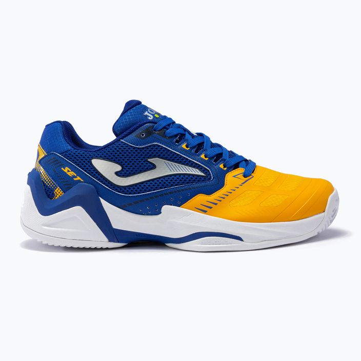 Кросівки для тенісу чоловічі Joma T.Set Clay блакитно-помаранчеві TSETS2304P 11