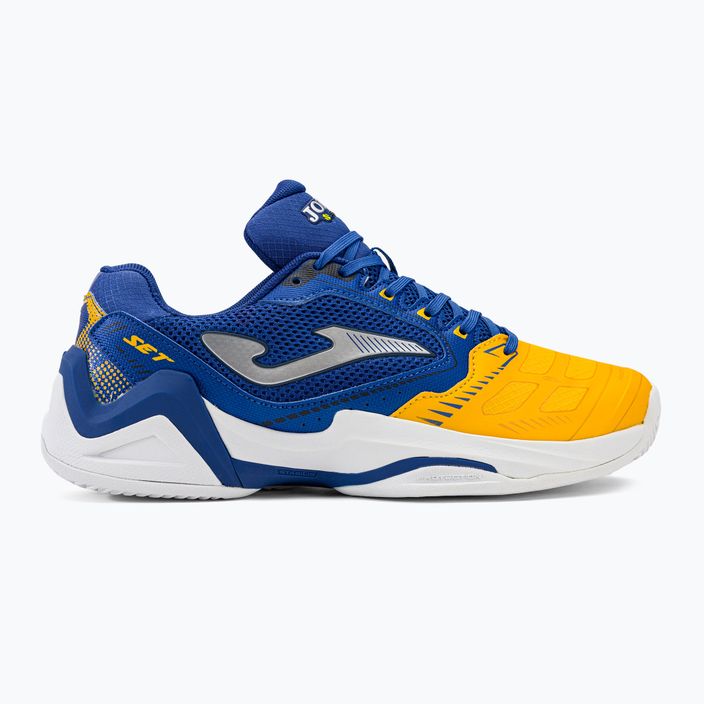 Кросівки для тенісу чоловічі Joma T.Set Clay блакитно-помаранчеві TSETS2304P 2