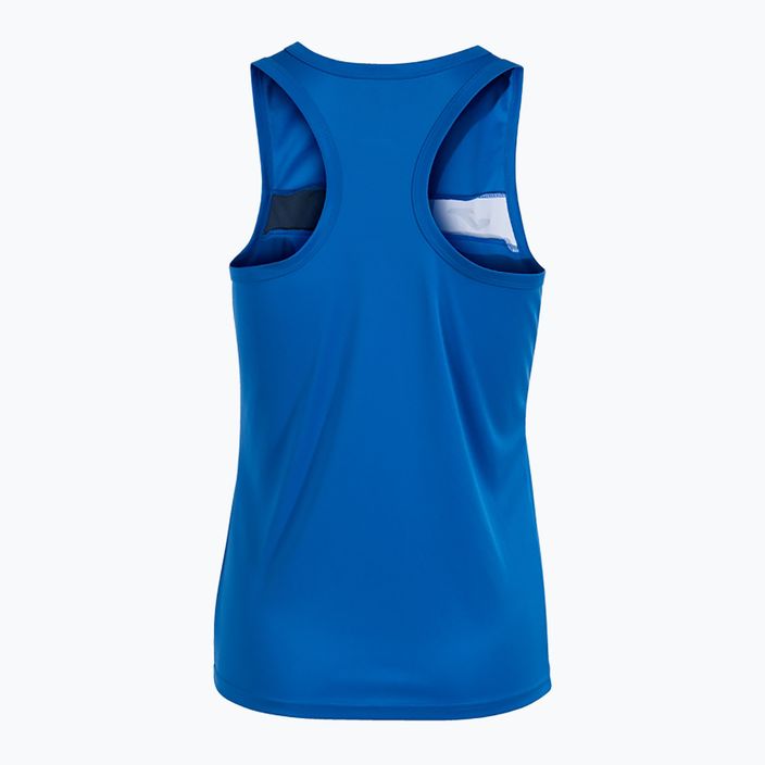 Танк топ тенісний жіночий Joma Court Sleeveless royal/navy 2