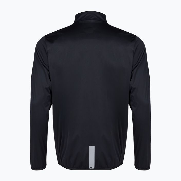 Куртка для бігу чоловіча Joma R-City Raincoat чорна 103169.100 2