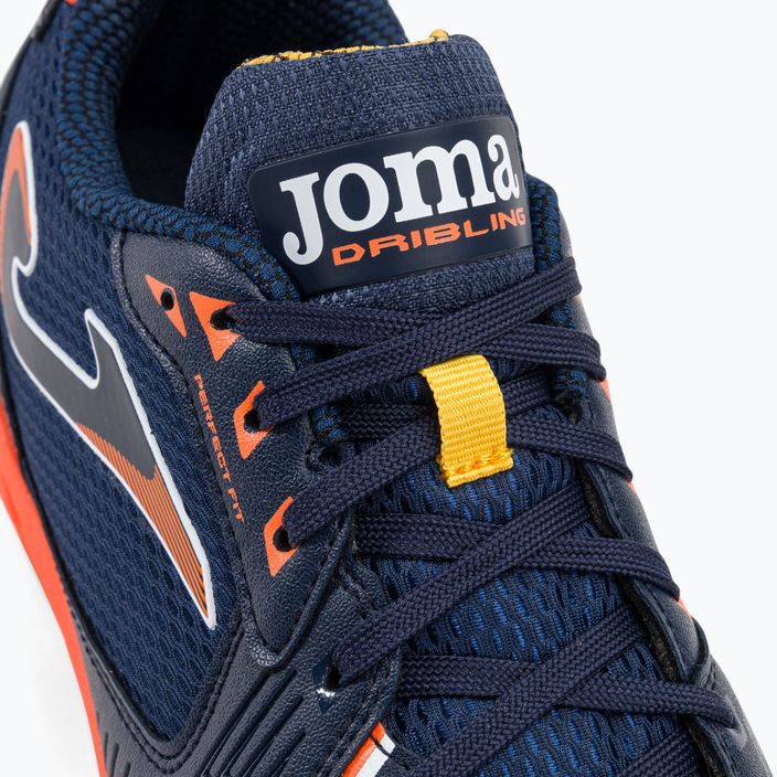 Чоловічі футбольні бутси Joma Dribling IN темно-сині/помаранчеві 9