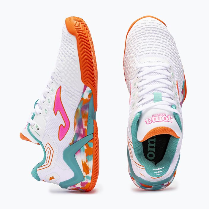 Кросівки для тенісу жіночі Joma Ace Lady white/orange 9