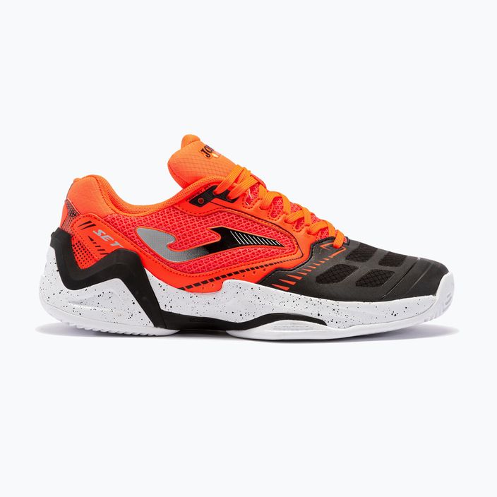 Чоловічі тенісні туфлі Joma Set AC оранжево-чорні 11