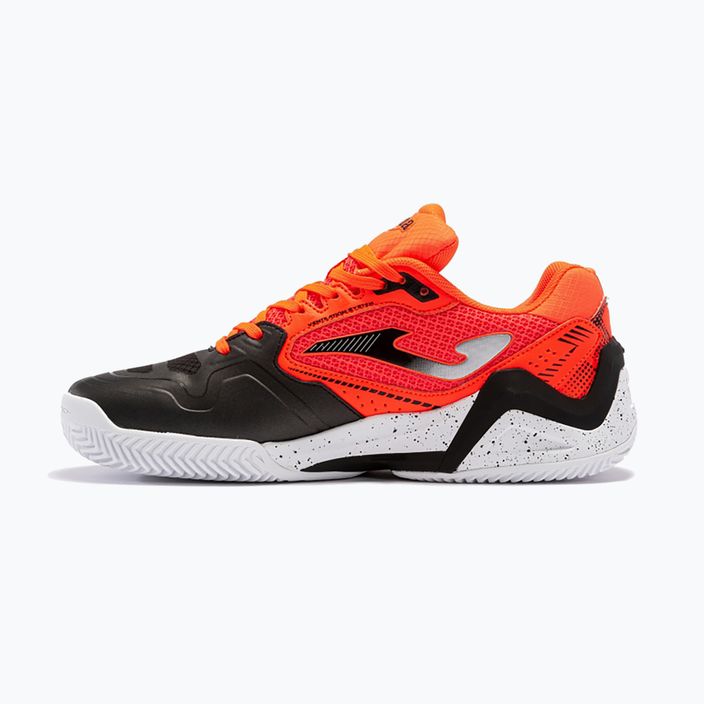 Чоловічі тенісні туфлі Joma Set AC оранжево-чорні 12