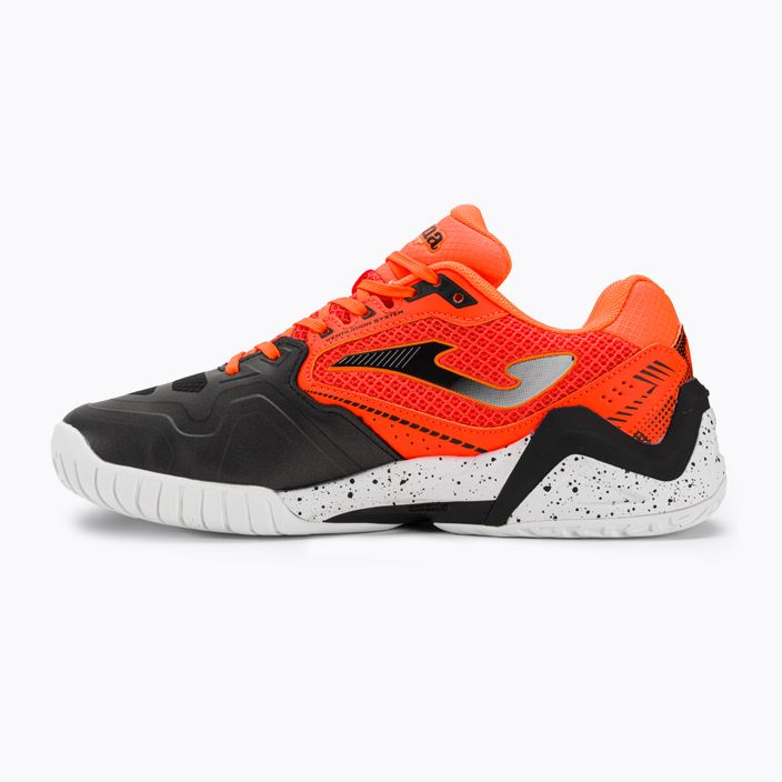 Чоловічі тенісні туфлі Joma Set AC оранжево-чорні 10