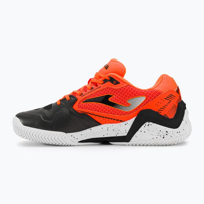 Чоловічі тенісні туфлі Joma Set оранжево-чорні 10