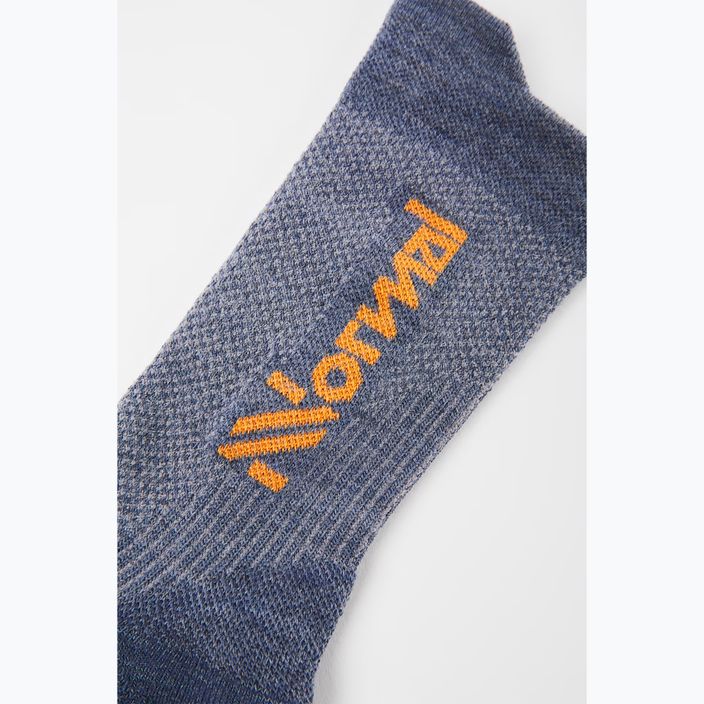 Шкарпетки для бігу NNormal Merino blue 2