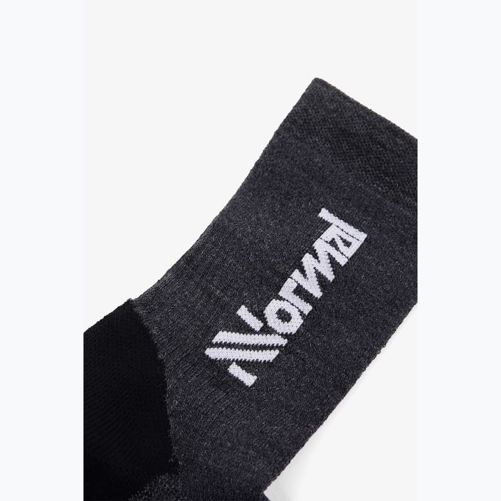 Шкарпетки для бігу з мериноса чорні 2