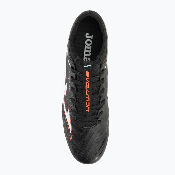 Бутси футбольні чоловічі Joma Evolution FG black/orange 6