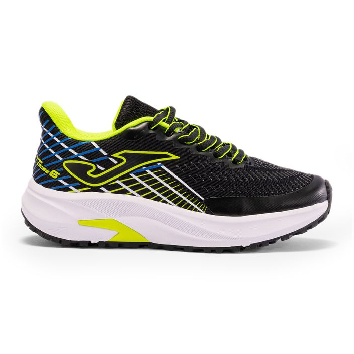 Кросівкі для бігу дитячі Joma Super Cross black/lemon fluor 2