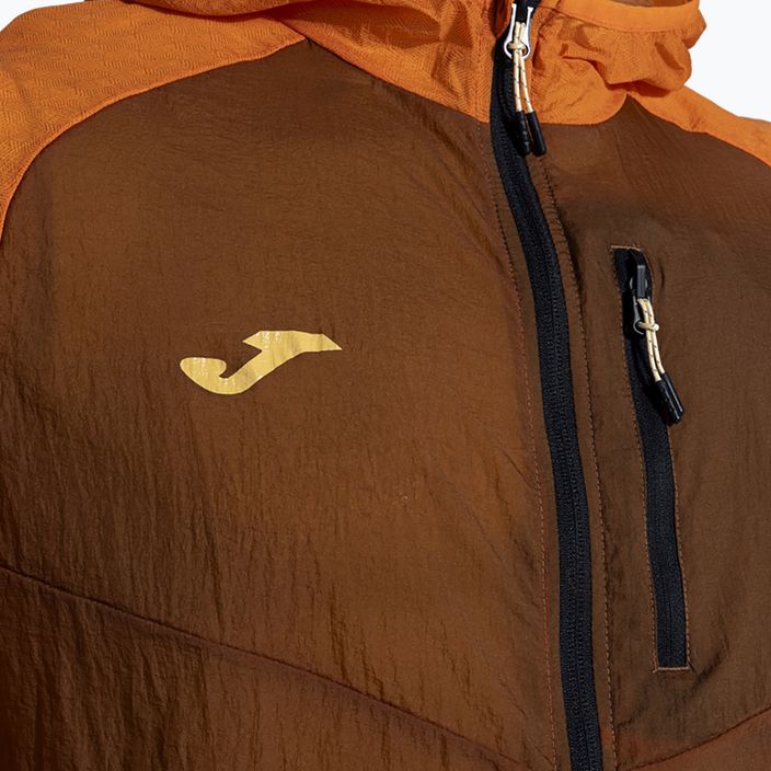 Куртка для бігу чоловіча Joma R-Trail Nature Raincoat brown 3