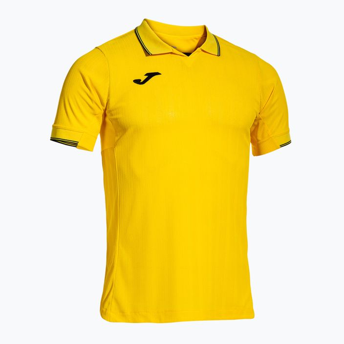 Чоловіча футбольна сорочка Joma Fit One SS жовта 2