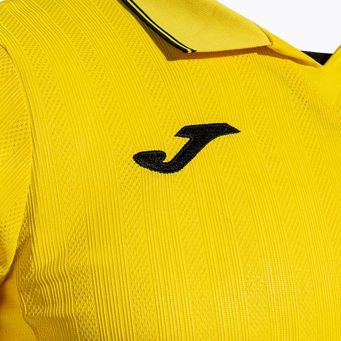 Чоловіча футбольна сорочка Joma Fit One SS жовта 4