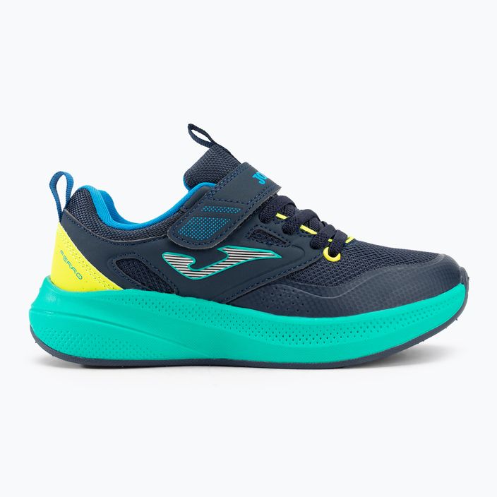 Кросівки дитячі для бігу Joma Ferro navy/turquoise 2