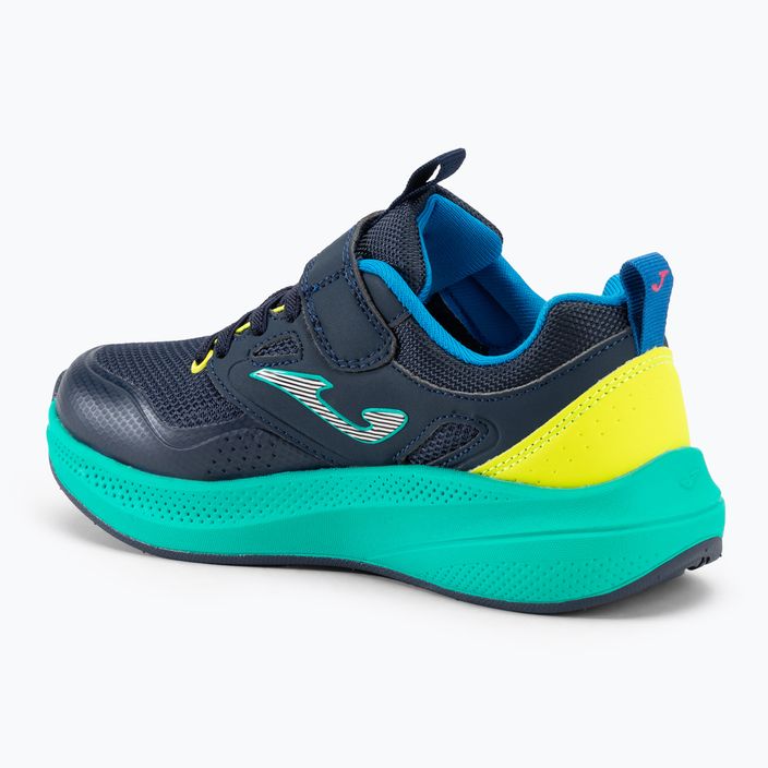 Кросівки дитячі для бігу Joma Ferro navy/turquoise 3