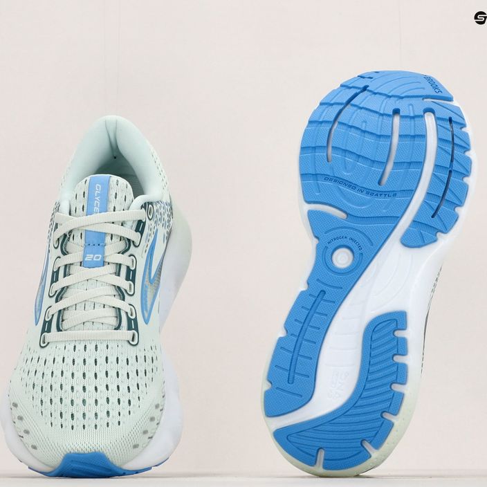 Кросівки для бігу жіночі Brooks Glycerin 20 blue glass/marina/legion blue 16