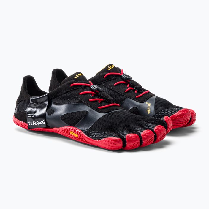 Взуття чоловіче Vibram Fivefingers KSO Evo чорно-червоне 18M0701 5